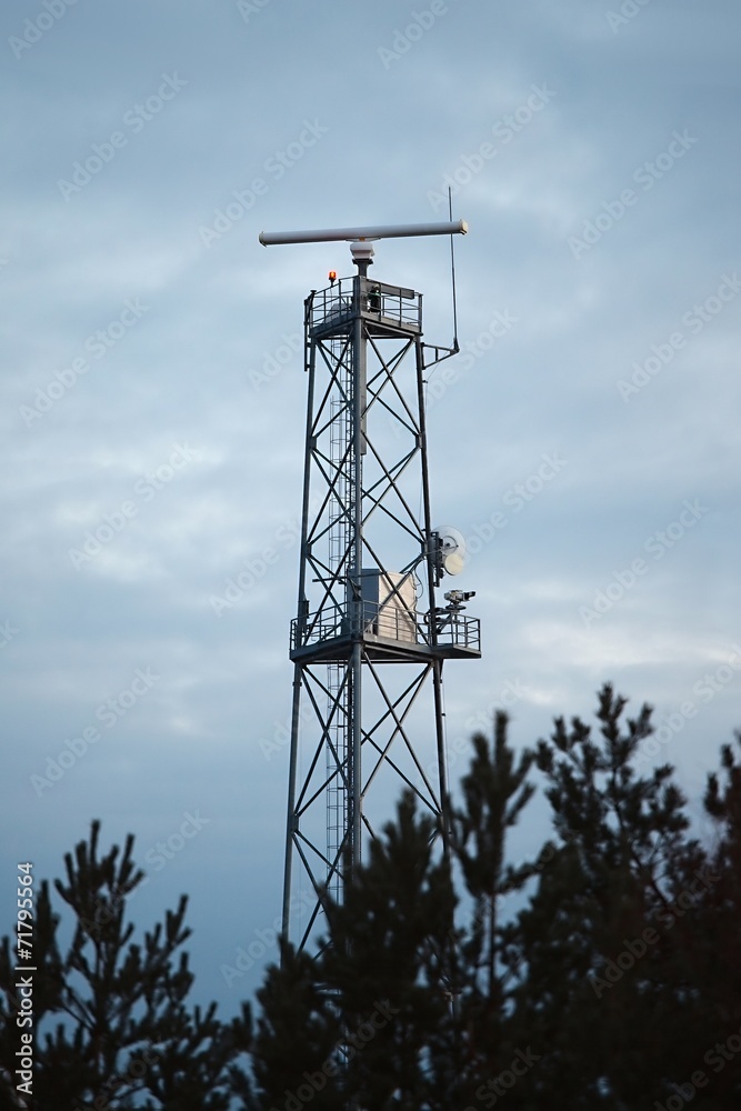 Radar tower
