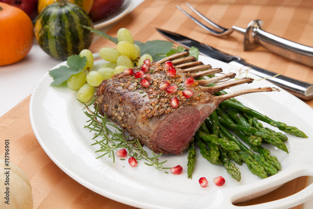 Herb Crusted Rack of Lamb Herb Crusted Rack of Lamb