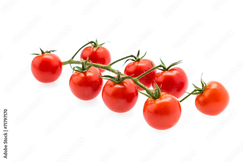 Tomato isolated on white Tomato isolated on white
