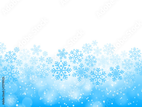 Abstract blue christmas background