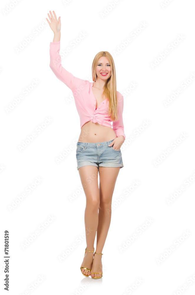 Woman in fashion clothing concept Woman in fashion clothing concept