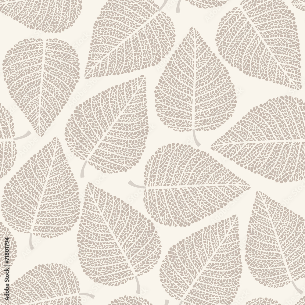 Fototapeta premium Autumn seamless pattern