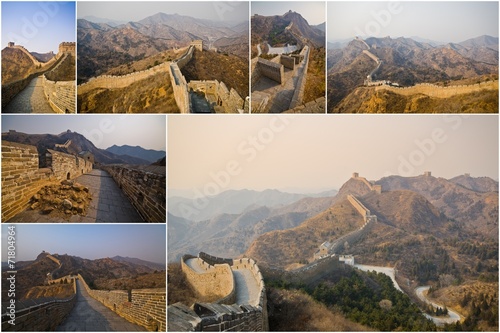 Collection of The Great wall of China