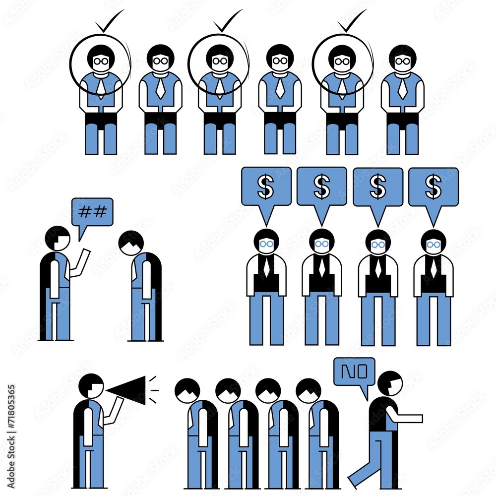 business people in office concept