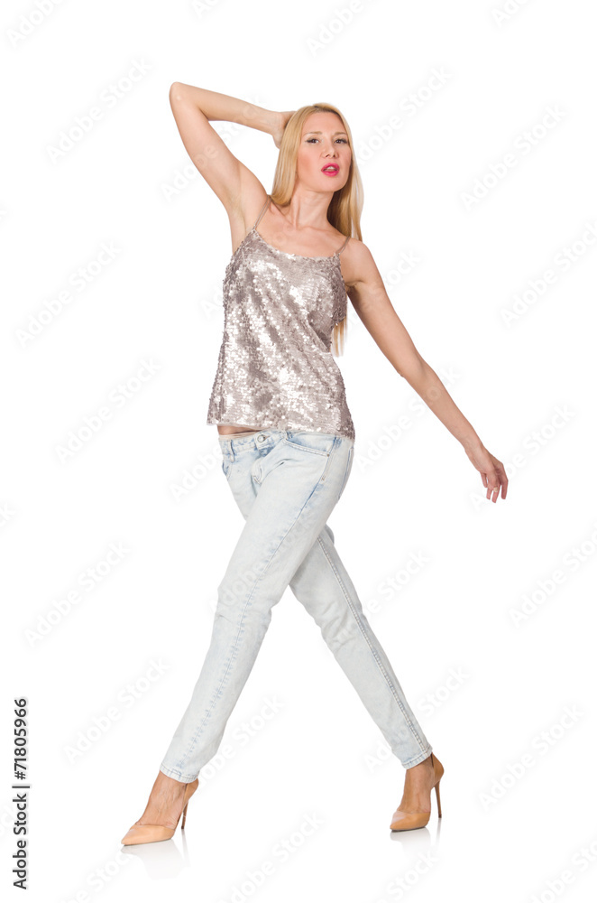 Woman in fashion clothing concept Woman in fashion clothing concept