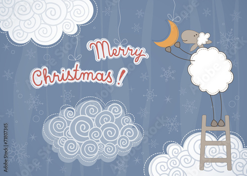 Christmas greeting card