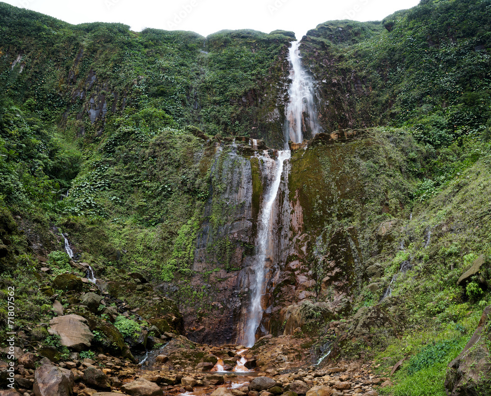 Fototapeta premium Chutes du Carbet in Guadeloupe