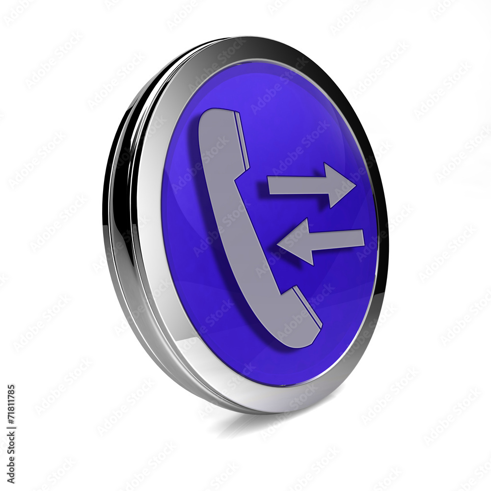 calls circular icon on white background calls circular icon on white background