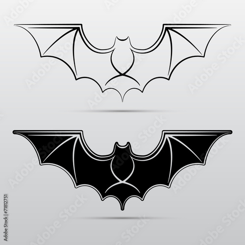 Bat Symbol illustration