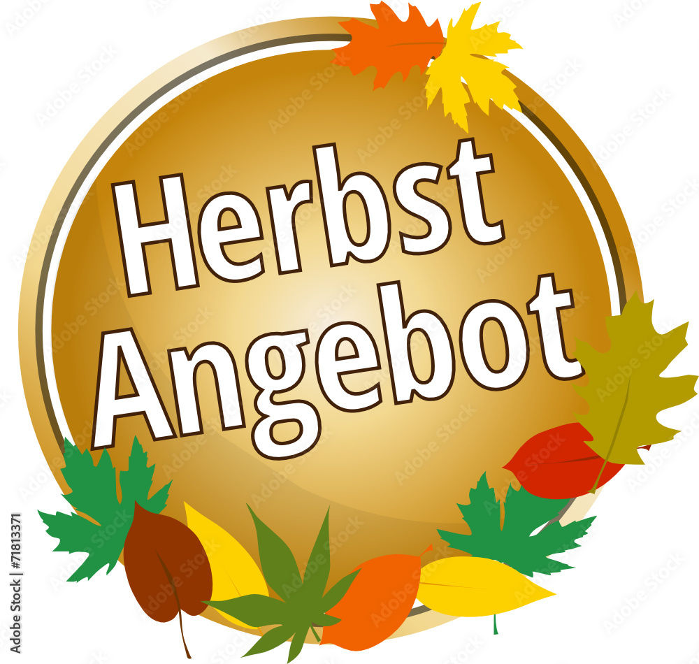 Herbst Angebot Herbst Angebot