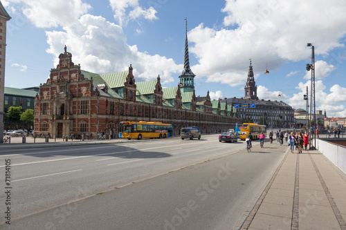 Straße nach Christiansborg