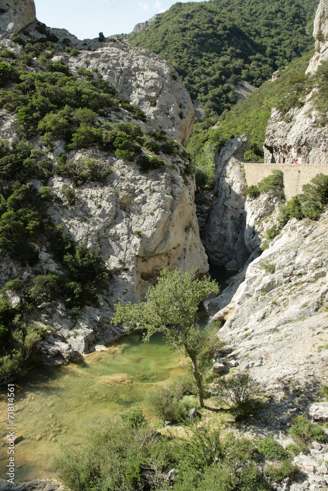 Gorges de galamus,Pyrénées