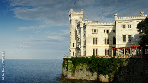 palace in front of the see