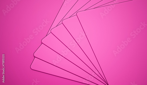 Pink abstract card concept