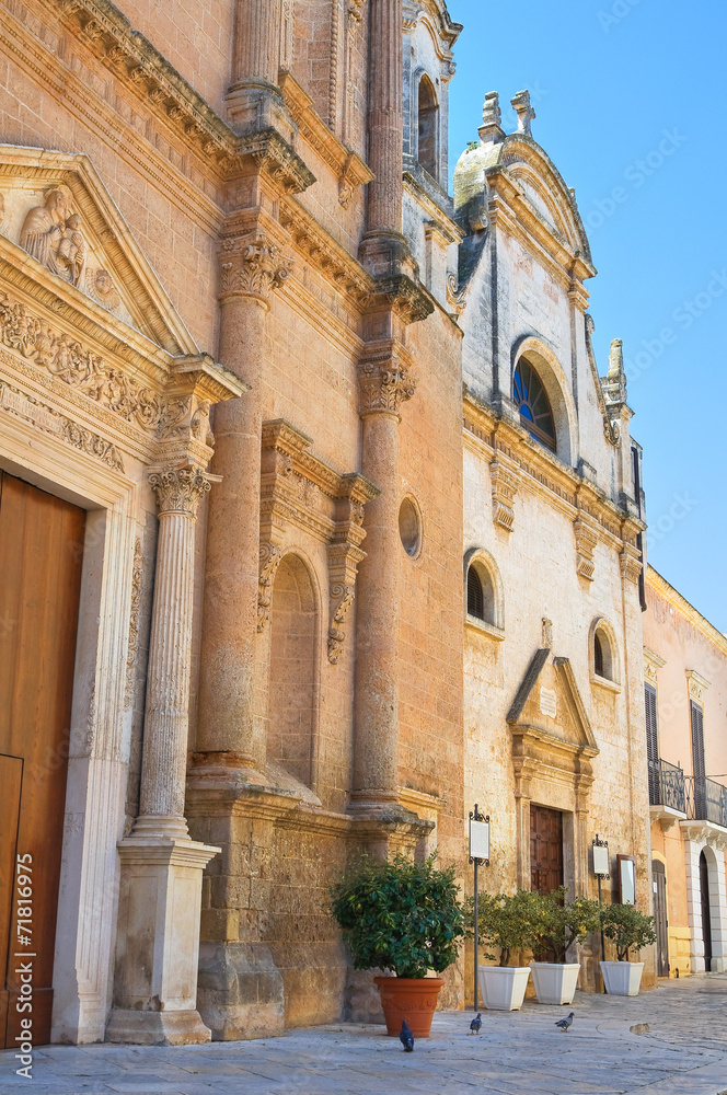 Church of Assunta. Fasano. Puglia. Italy.