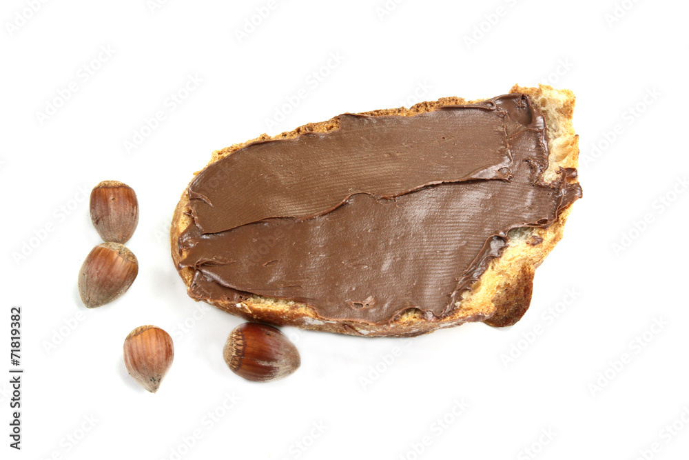 tartine de chocolat tartine de chocolat