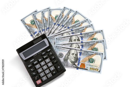 Financial calculator and US money