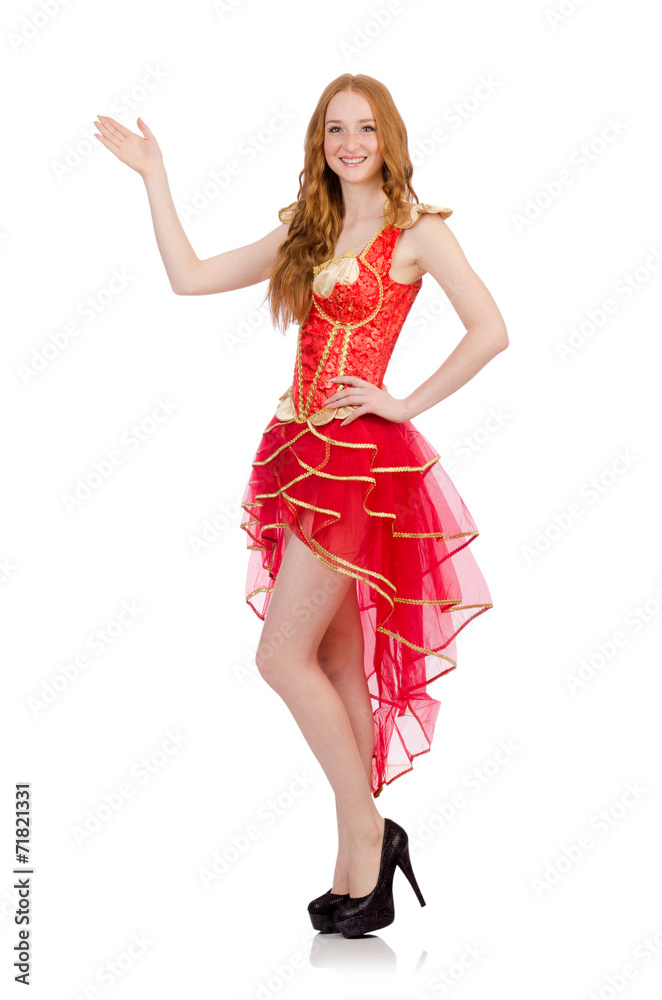 Woman in fashion clothing concept Woman in fashion clothing concept