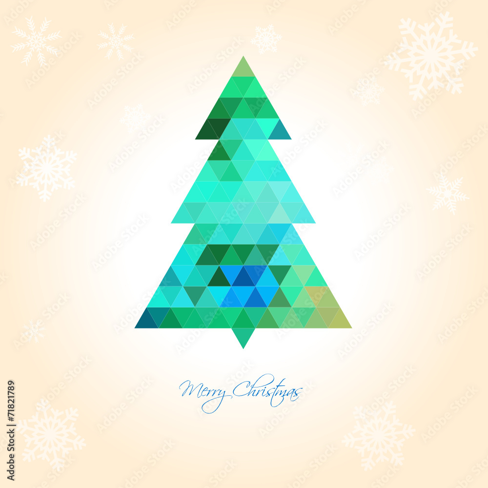 Christmas Tree Background Green and Blue Christmas Tree Background Green and Blue