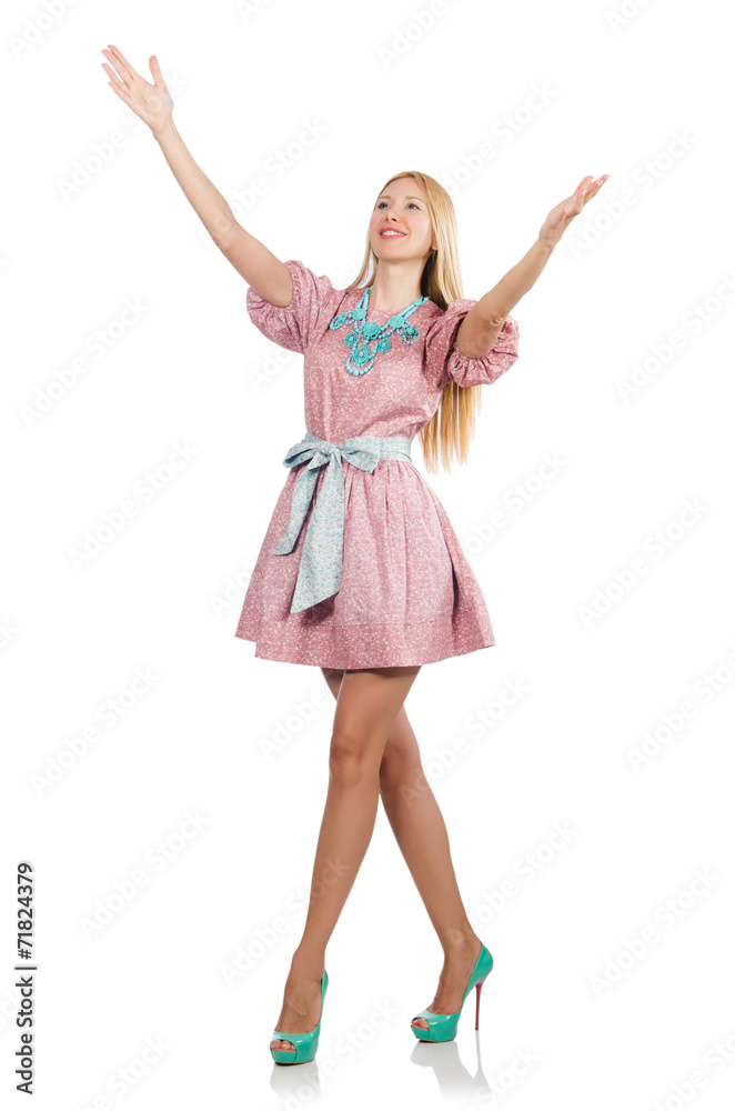 Woman in fashion clothing concept Woman in fashion clothing concept