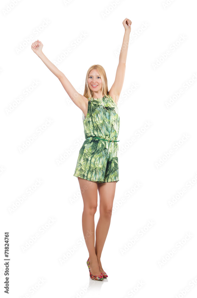 Woman in fashion clothing concept Woman in fashion clothing concept