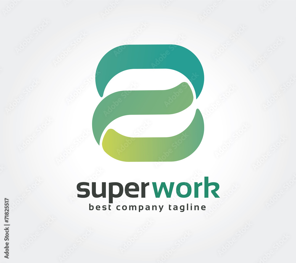 Abstract S letter vector logo icon concept. Good as logotype Abstract S letter vector logo icon concept. Good as logotype