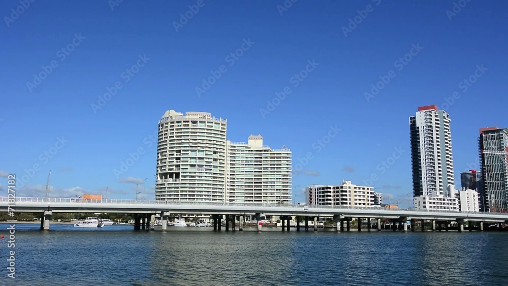 outhport Skyline in Gold Coast Queensland Australia outhport Skyline in Gold Coast Queensland Australia