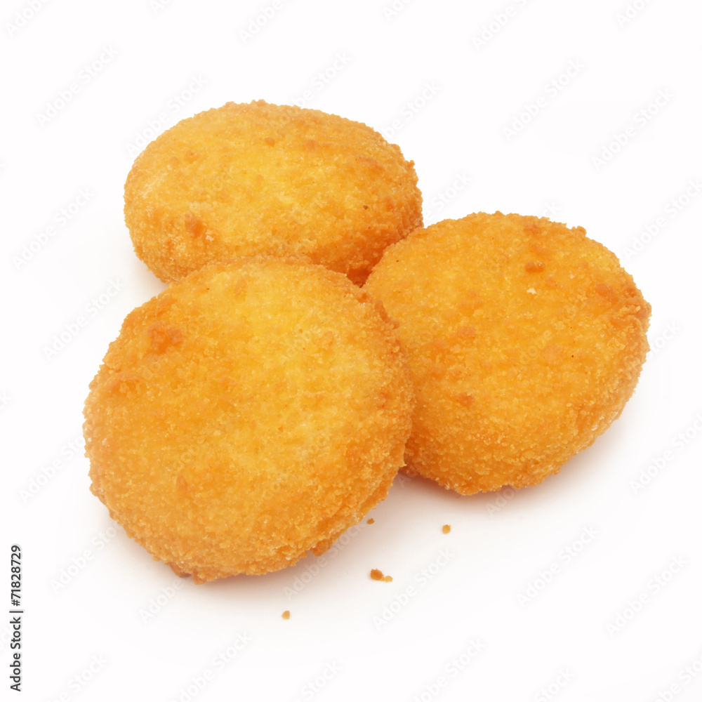 Croquettes panées - Breaded croquette Croquettes panées - Breaded croquette