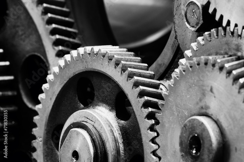 Gear of the engine parts