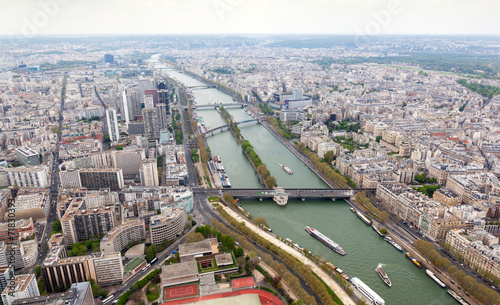 Aerial view of Paris © Antonio Gravante