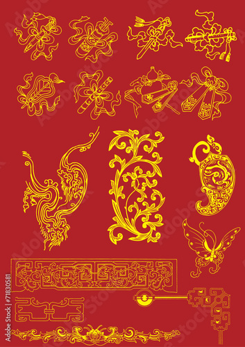 Chinese Vector Elements