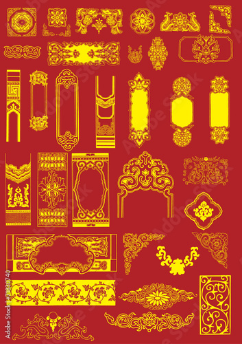 Chinese Vector Elements