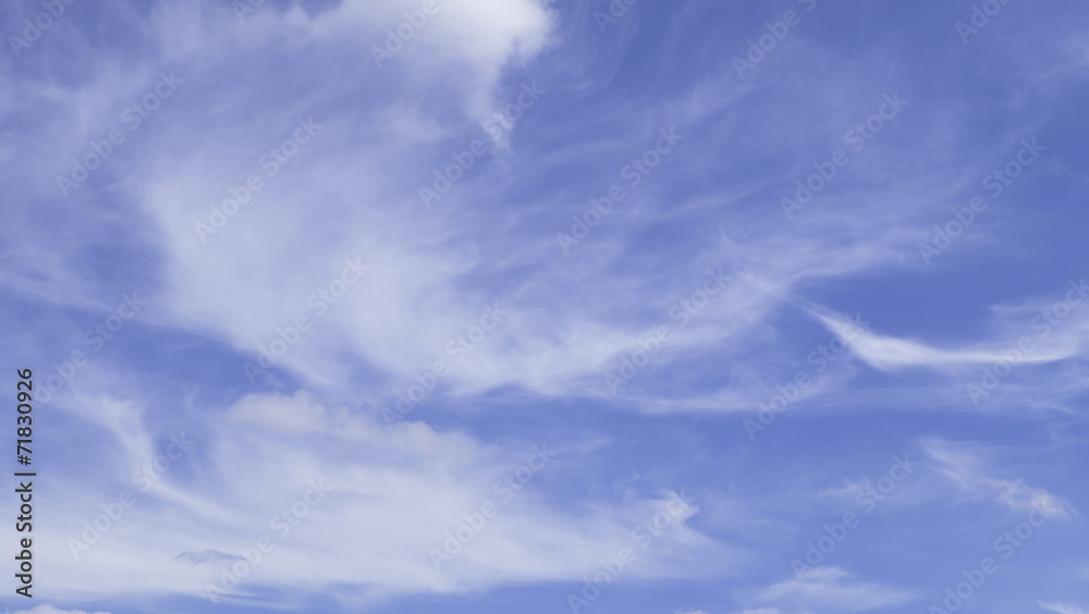 Sky and clouds Sky and clouds