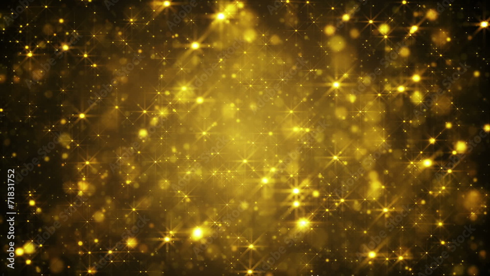 glittering golden dust loopable festive background glittering golden dust loopable festive background
