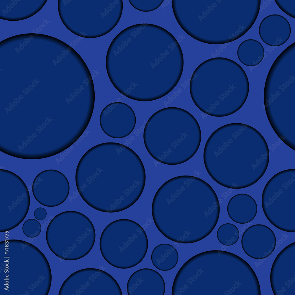 Dark blue background with round shapes, seamless Dark blue background with round shapes, seamless