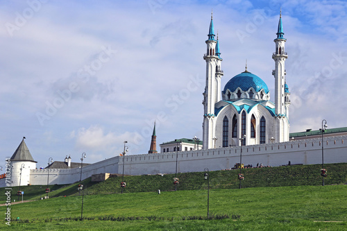 Kul-Sharif mosque in Kazan Kremlin in Kazan photo