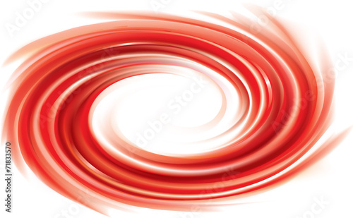 Vector swirling red backdrop. Juice of red fruits
