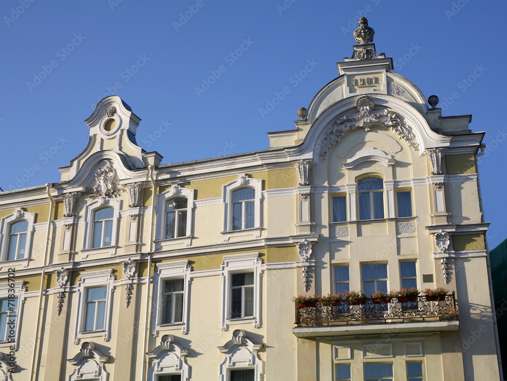 Building in the Old Town of Vilnius Building in the Old Town of Vilnius