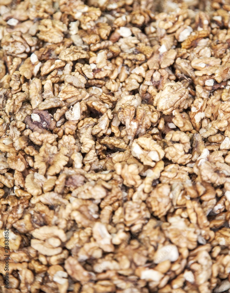 Pile of walnuts Pile of walnuts