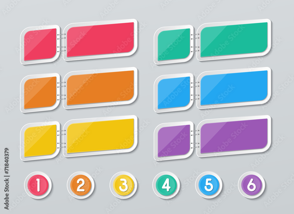 paper six step infographics paper six step infographics