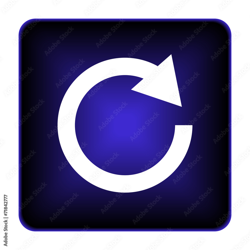 Reload one arrow icon