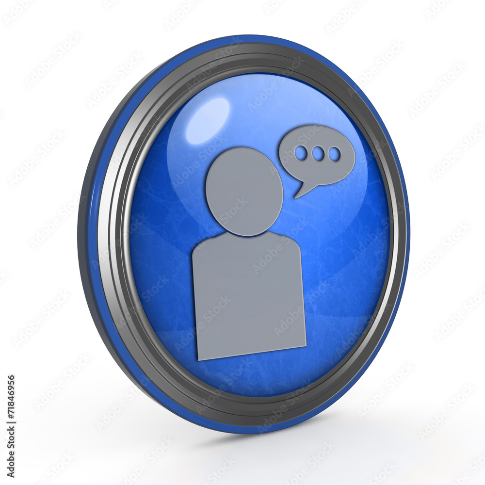 forum circular icon on white background forum circular icon on white background