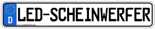 LED Scheinwerfer  #141020-svg01