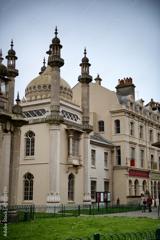 Close Up of Exterior of Brighton Royal Pavilion