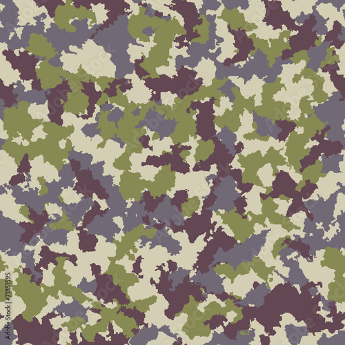 Seamless camouflage pattern