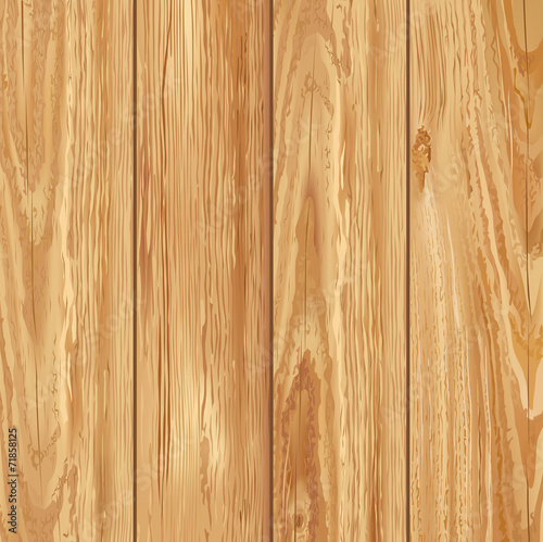 Realistic wooden texture. Vector