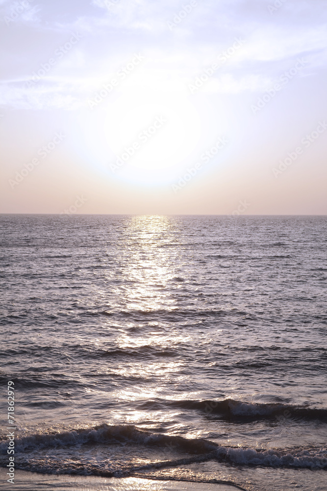 Fototapeta premium 太陽と海