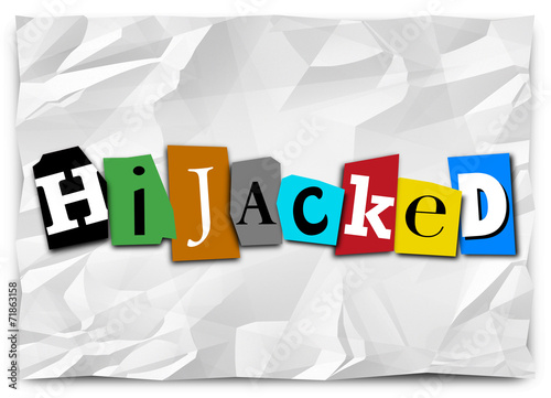 Hijacked Word Ransom Note Taking Over by Force