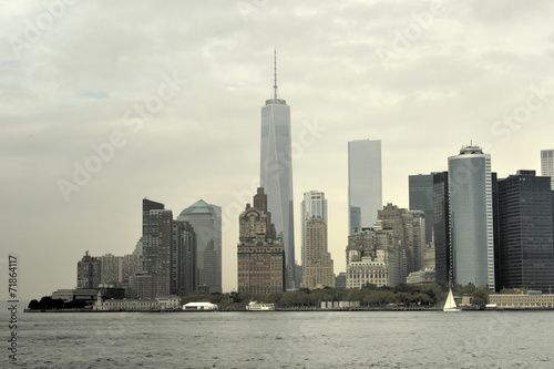 View of Downtown Manhattan, New York © demerzel21