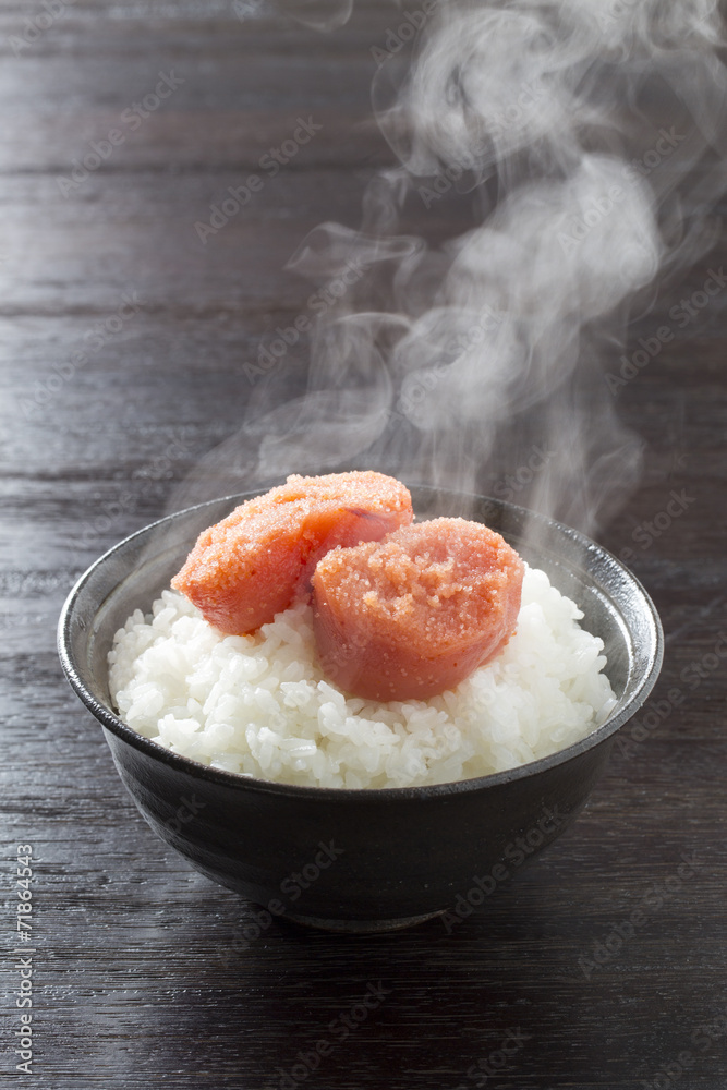 明太子ご飯 明太子ご飯